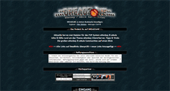 Desktop Screenshot of dreadzone.net