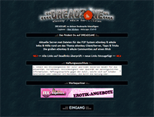 Tablet Screenshot of dreadzone.net